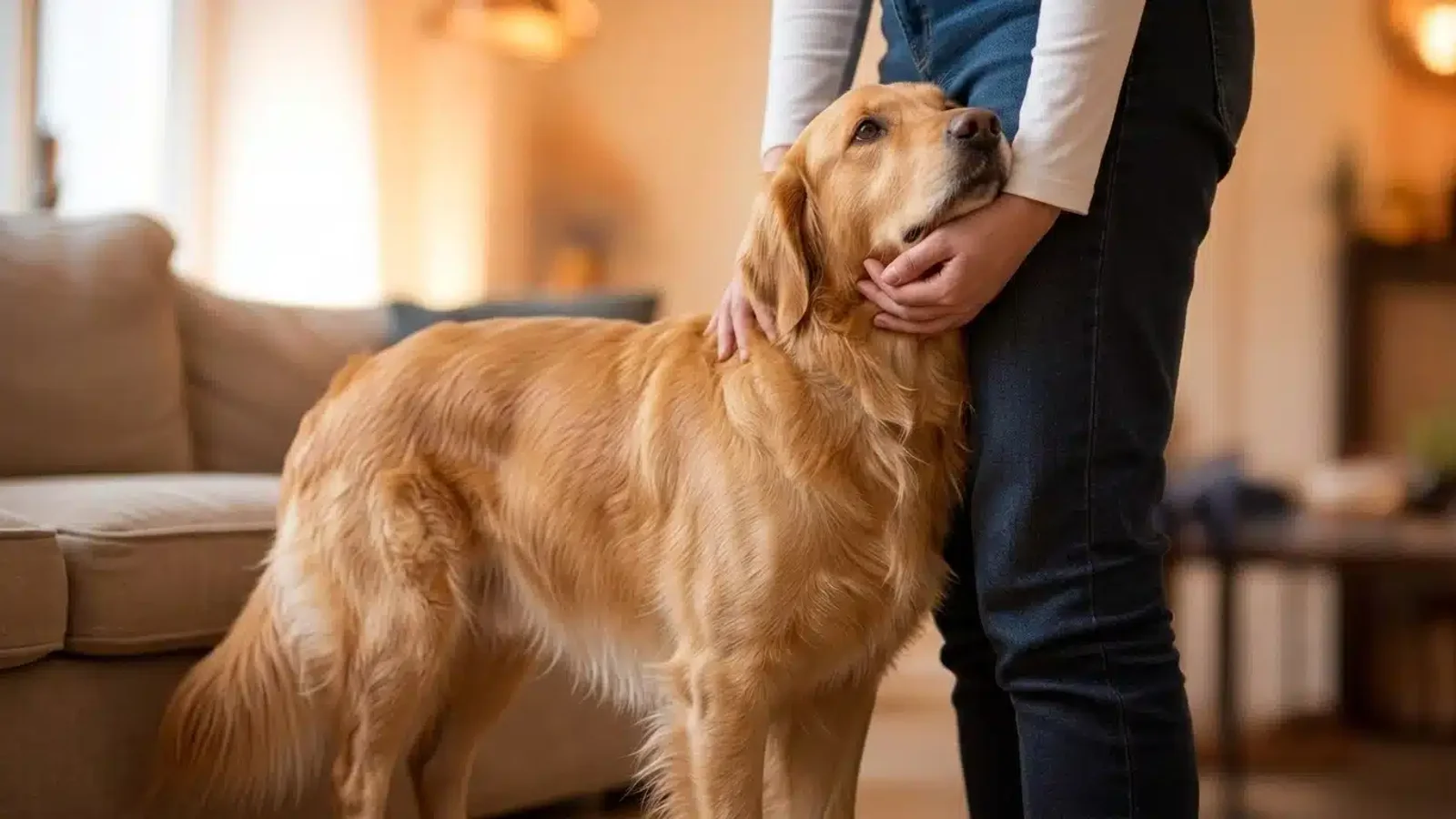 Why Does My Dog Lean on Me? What It Means